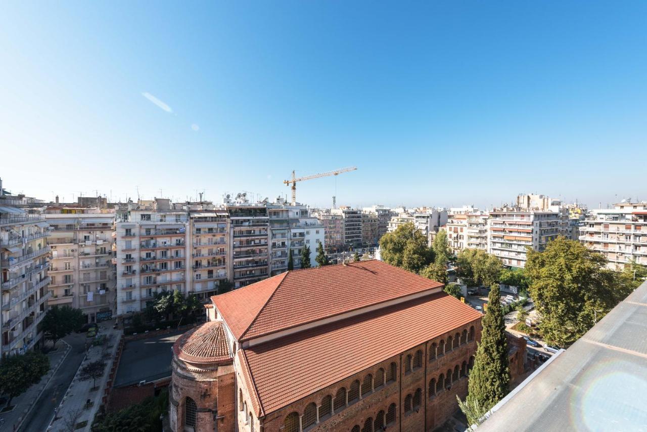 Penthouse Level 8, Nilie Hospitality Mgmt Apartment Tesalonika Bagian luar foto