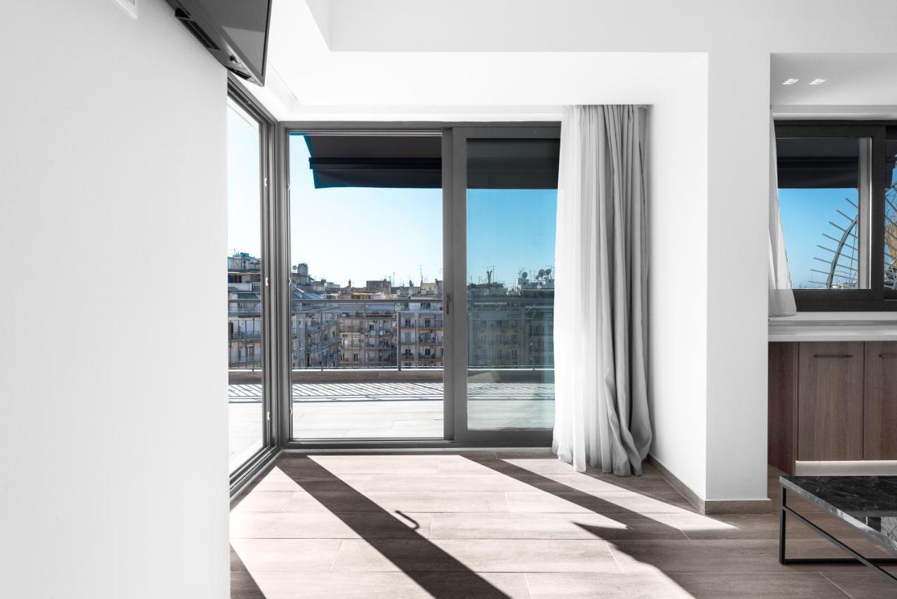 Penthouse Level 8, Nilie Hospitality Mgmt Apartment Tesalonika Bagian luar foto